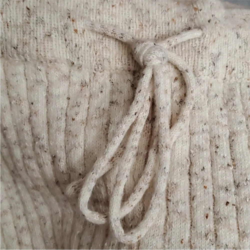 NWT Heartloom Speckled Knit Pants oatmeal SZ L - Picture 8 of 15